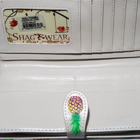 NWT Ladies Pineapple Wallet - Cream/Beige - Summer - Picture 7 of 7